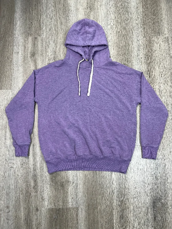 Streamlined Sweatshirt -Sweatshirt Hoodie By Buffalo David Bitton In Purple, Size: S