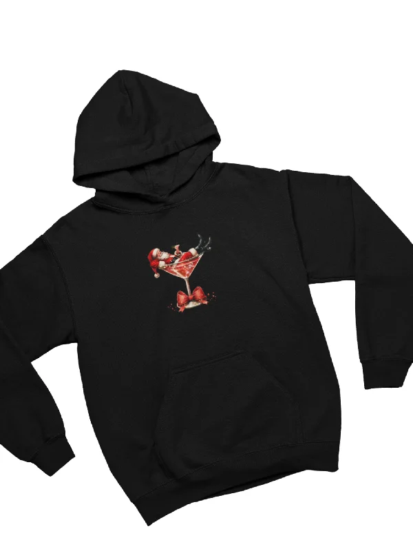 Multi-Color Hoodie -SANTA MARTINI HOODIE - SORT