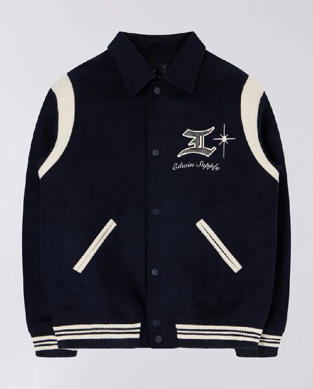 Padded Jacket -Campus Jacket NAVY