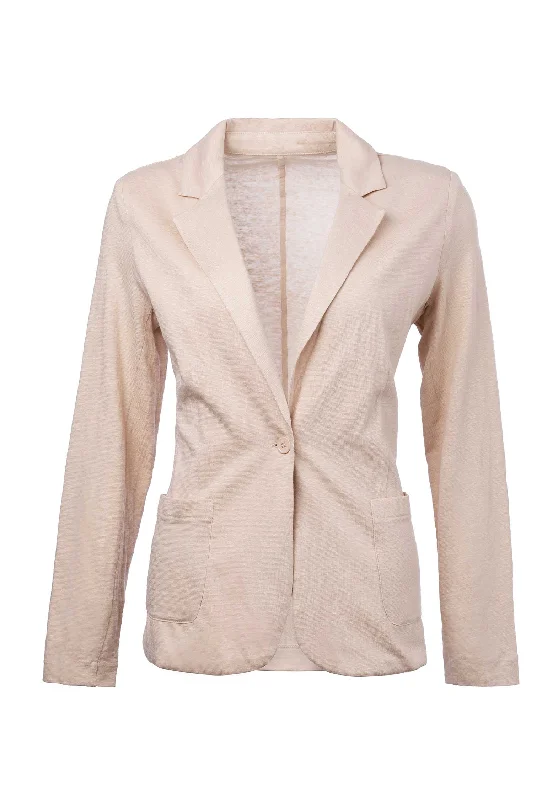 Calm Jacket -Jacket  Lej1button Sand