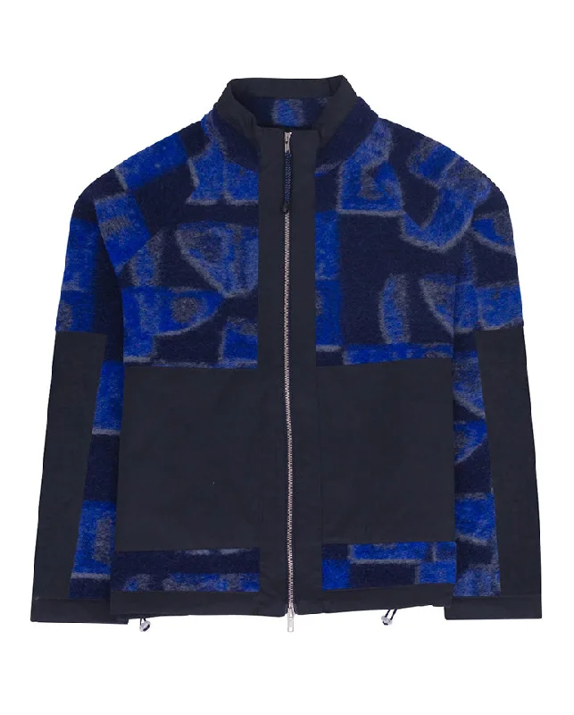 Field Jacket -Signal Fleece Blue Multi KG