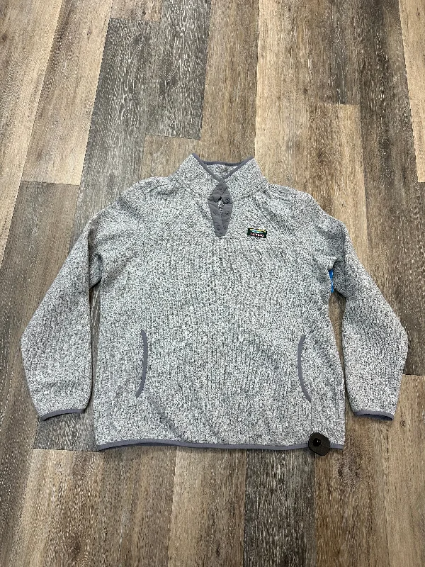 Forest Sweatshirt -Sweatshirt Collar By L.l. Bean In Grey Size: XL