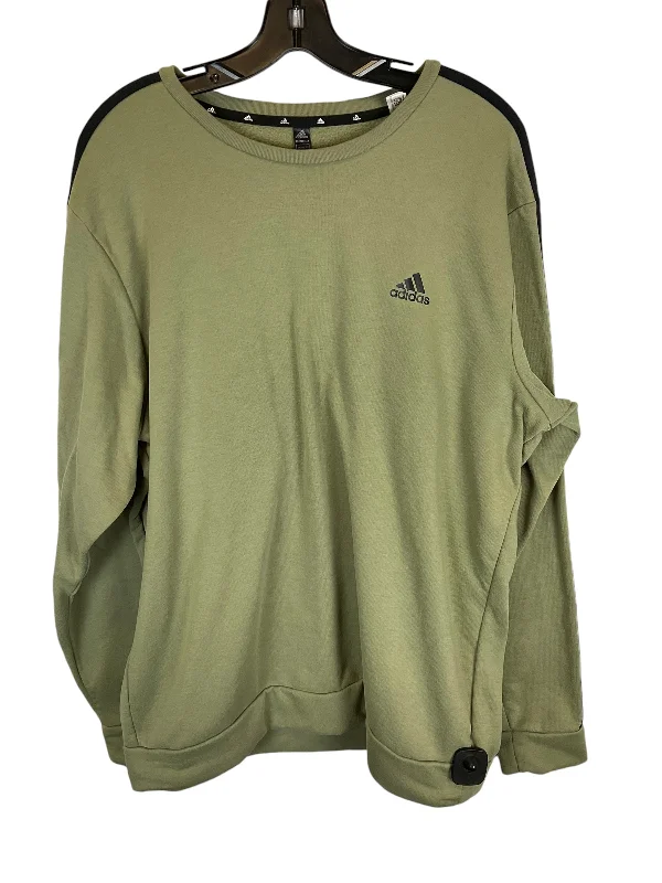 Coral Sweatshirt -Sweatshirt Crewneck By Adidas In Green, Size: Xl