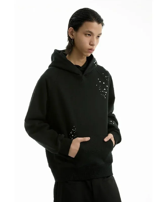 Fan Hoodie -Metal Detailing Comfty Hoodie