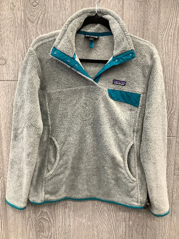 Artisan Sweatshirt -Athletic Sweatshirt Collar By Patagonia In Grey, Size: L