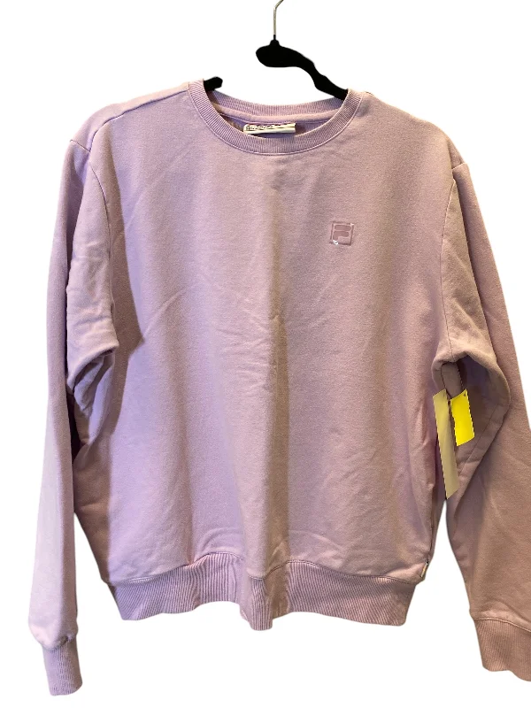 Rugged Sweatshirt -Sweatshirt Crewneck By Fila In Mauve, Size: L