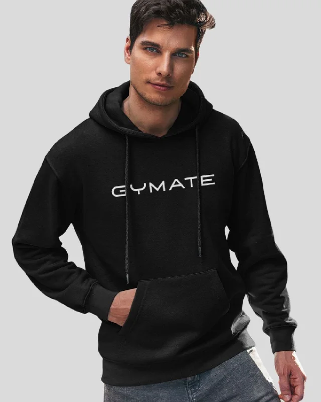 Loose Weave Hoodie -Mens Hoodies Designer Gymate Original [large logo]