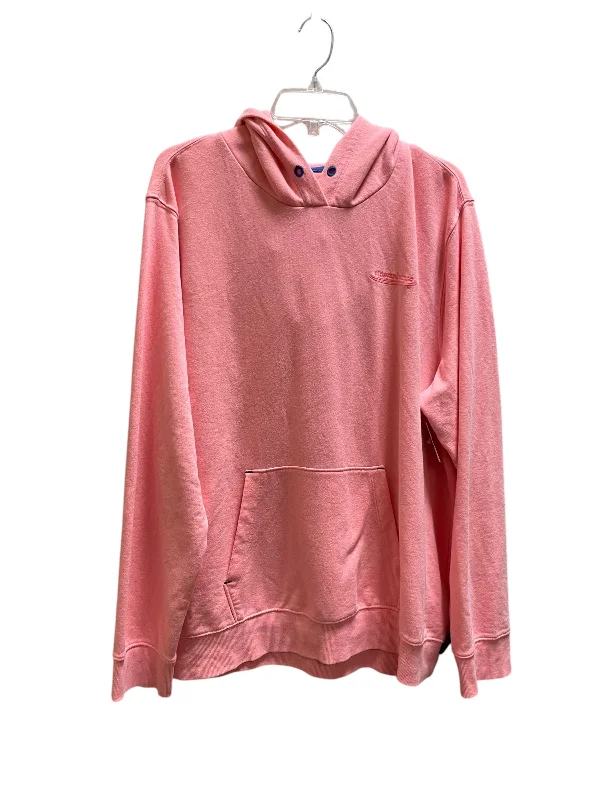 Cold Weather Sweatshirt -Sweatshirt Hoodie By Vineyard Vines In Pink, Size: Xxl