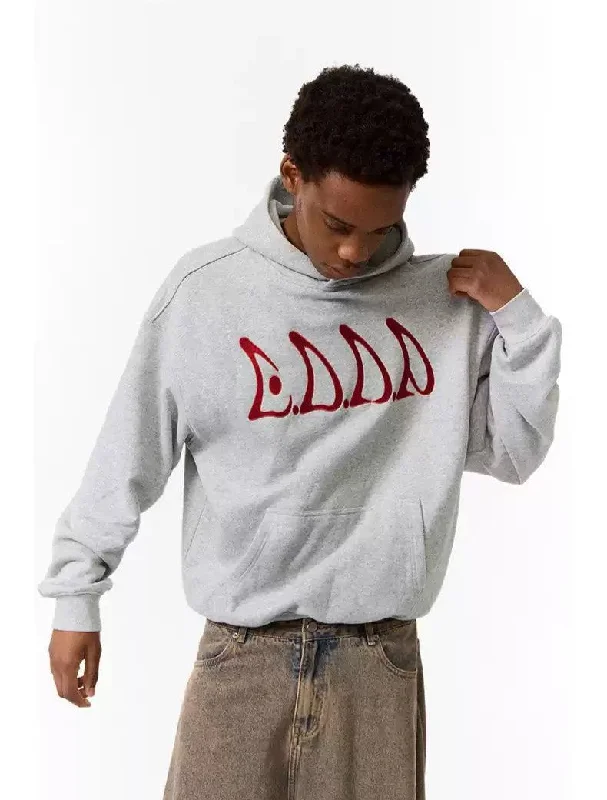 Rocket Hoodie -Abstract Color Lines Casual Hoodie