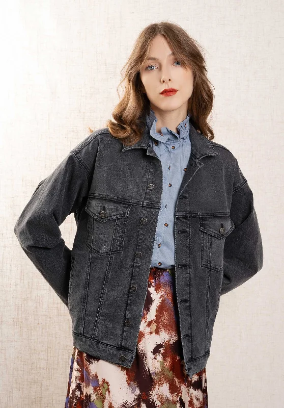 Code Jacket -Denim Jacket 41646valter Grey