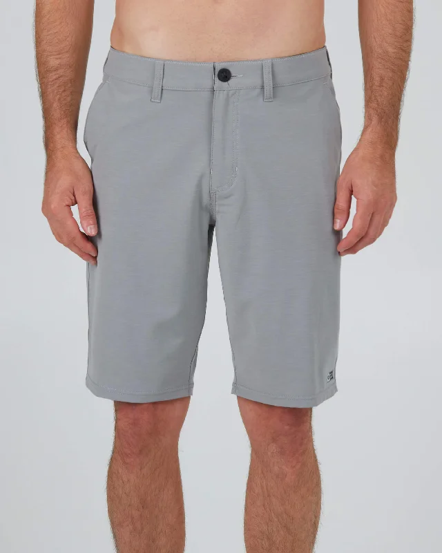 vintage flare athletic shorts -Drifter 2 Solid Hybrid Short - Grey