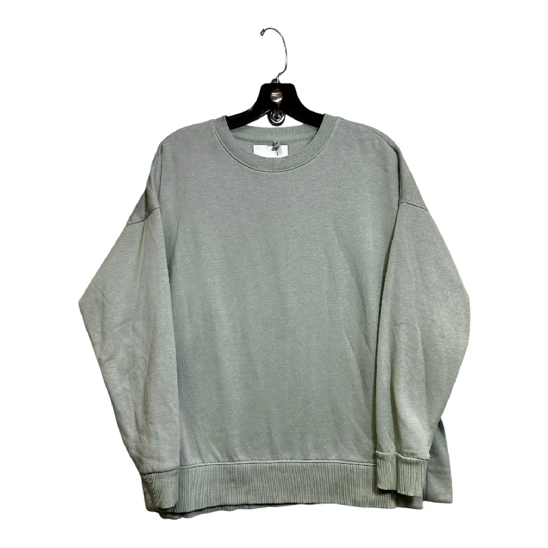 Quirky Sweatshirt -Sweatshirt Crewneck By Lou And Grey In Green, Size: S