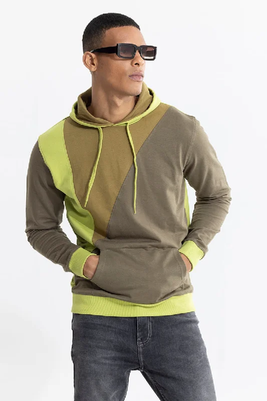 Silk Hoodie -Fusionic Green Hoodie