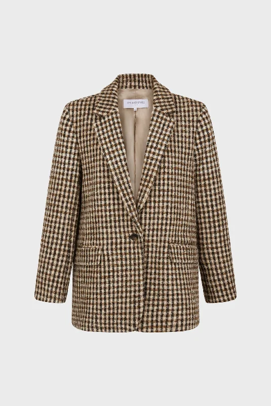 Mystery Jacket -Jacket Manuelle Dav66a054 Straw