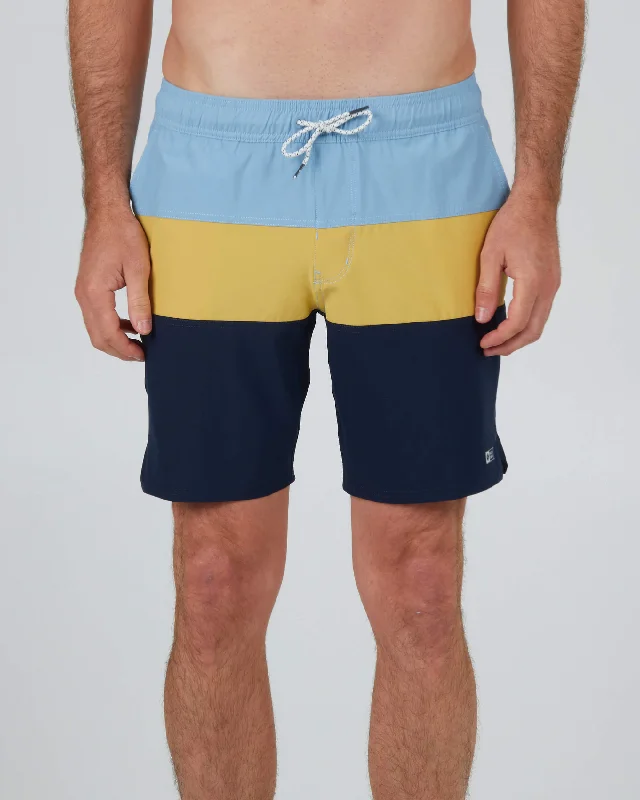 durable hiking athletic shorts -Beacons 2 Elastic Boardshort - Seaweed