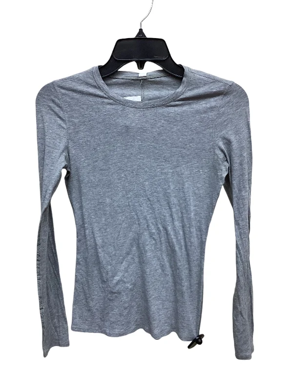 Lounge Sweatshirt -Athletic Sweatshirt Crewneck By Lululemon In Grey, Size: 2