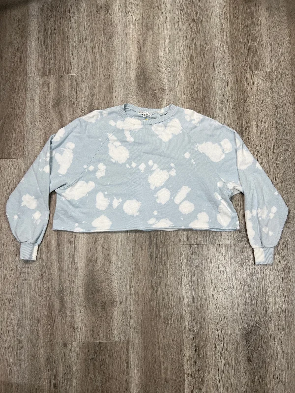 Legacy Sweatshirt -Sweatshirt Crewneck By FITZ + EDDI In Blue, Size: Xs