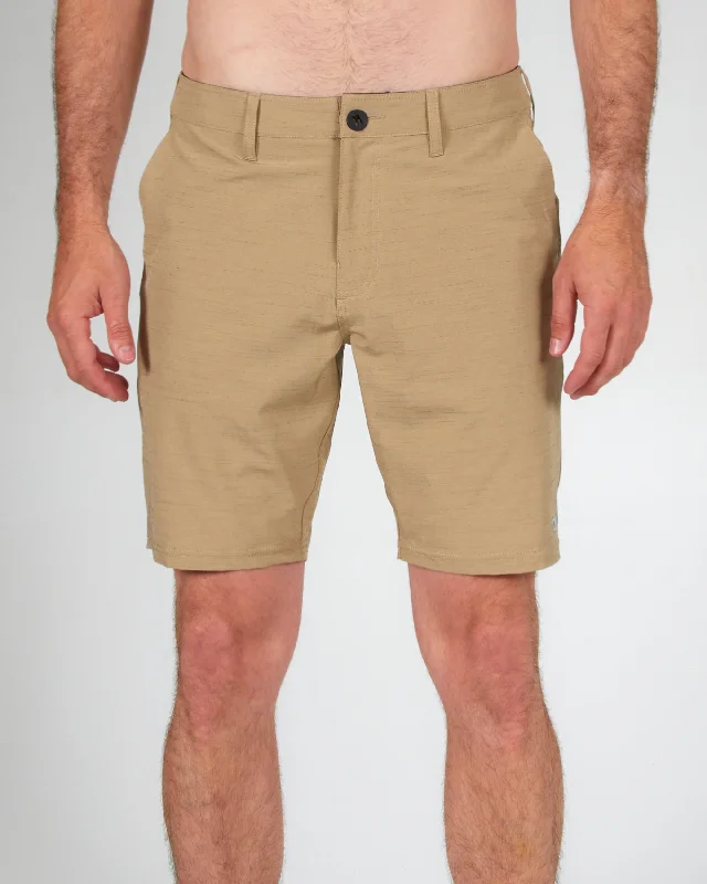 trendy cargo running shorts -Drifter 2 Hybrid Walkshort - Khaki