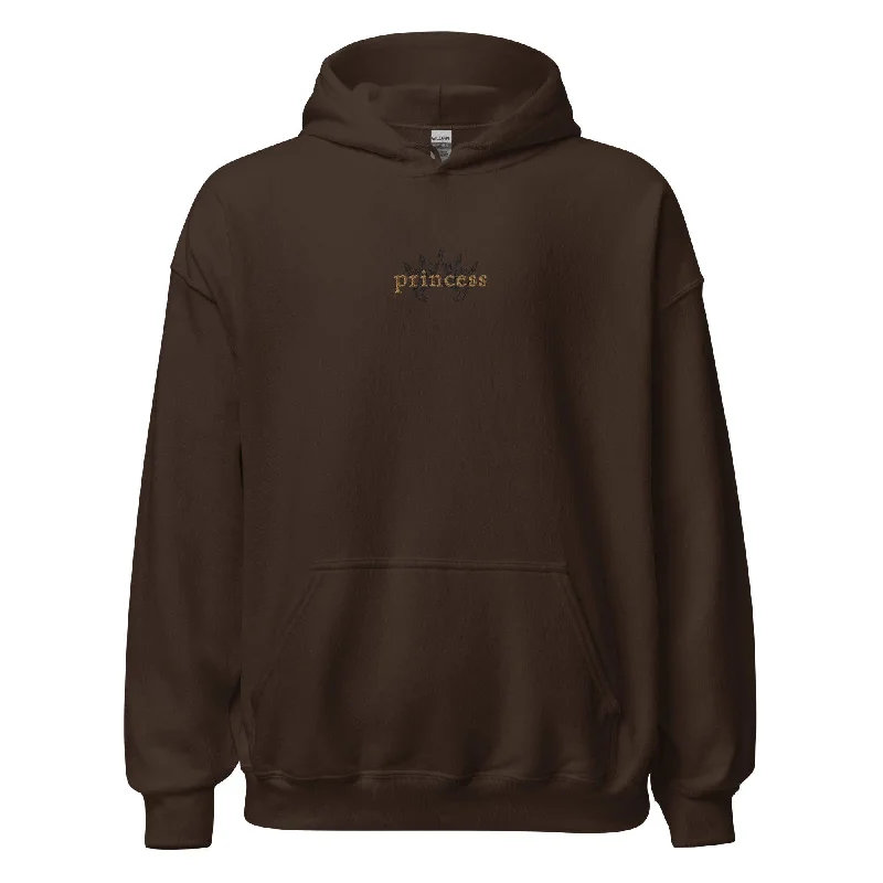 Mountain Hoodie -Princess Embroidered Hoodie