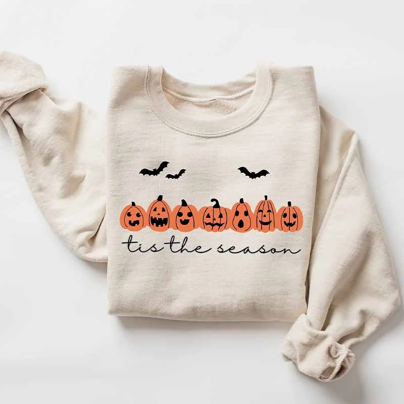 Couple Sweatshirt -Is The Season Halloween Spooky Sweatshirt