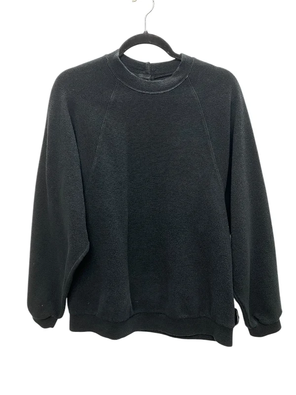 Weekend Sweatshirt -Sweatshirt Crewneck By Madewell In Black, Size: M