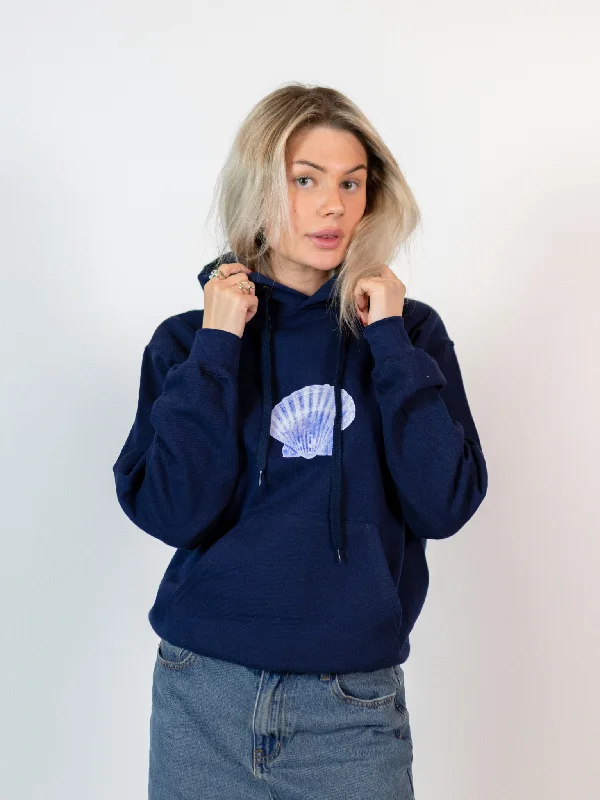 Loud Hoodie -SHELLY (blå) HOODIE - NAVY