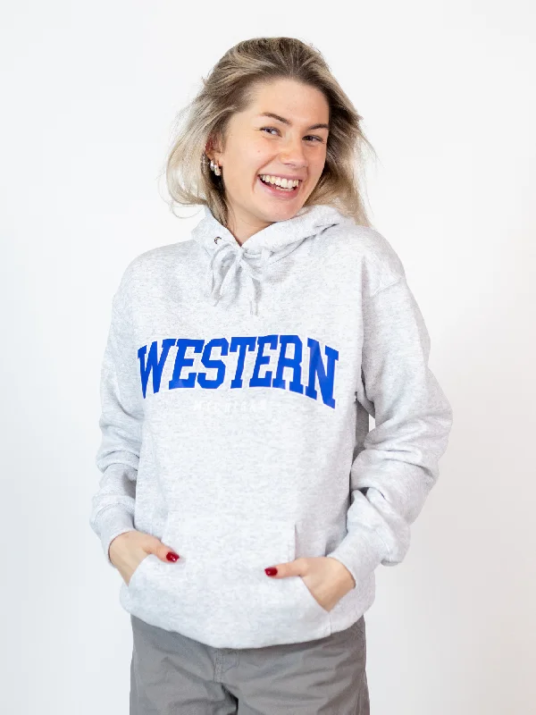 Sparkle Hoodie -WESTERN MICHIGAN HOODIE - GRÅ