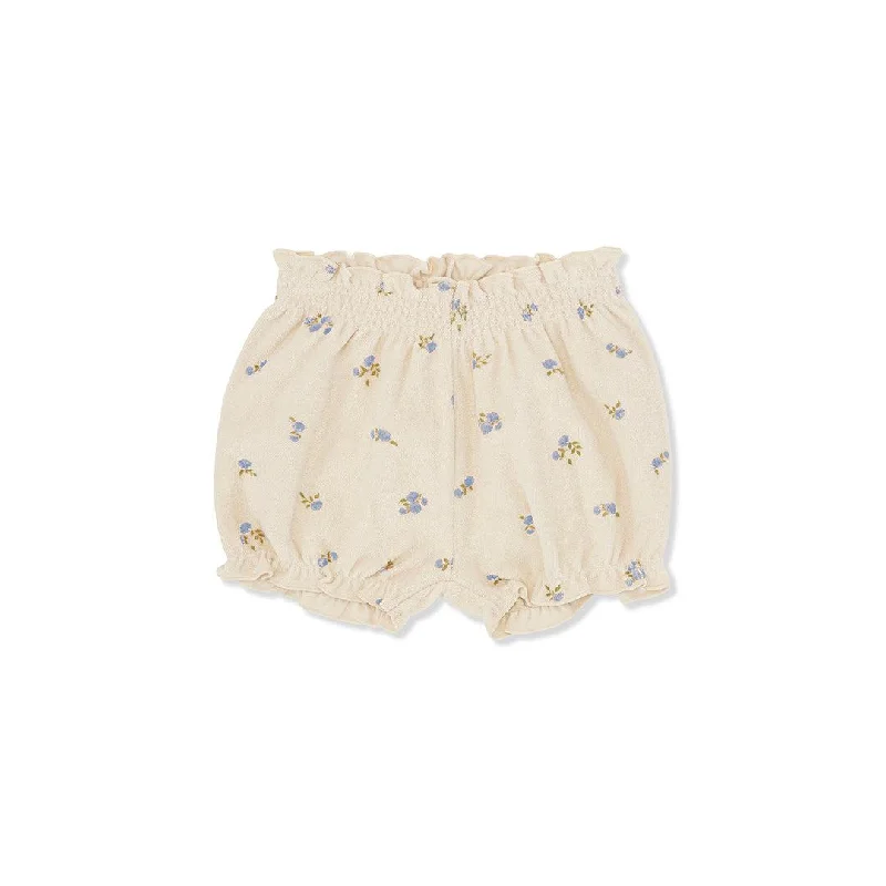 stylish culottes chino shorts -Konges Slojd Itty Bloomers - Bonderose Blue