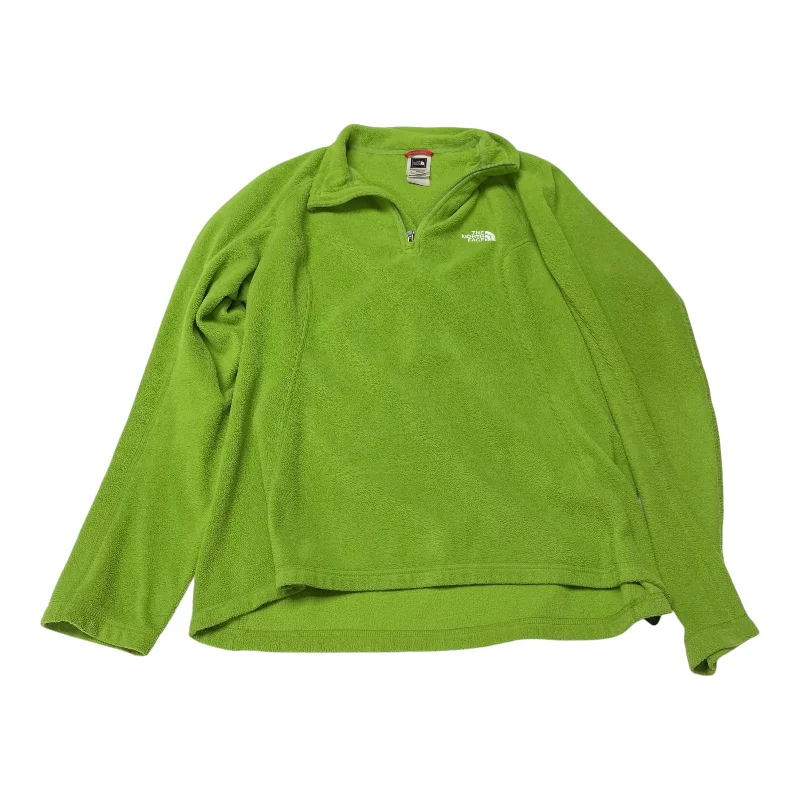 Silly Sweatshirt -Sweatshirt Collar By The North Face In Green, Size: L