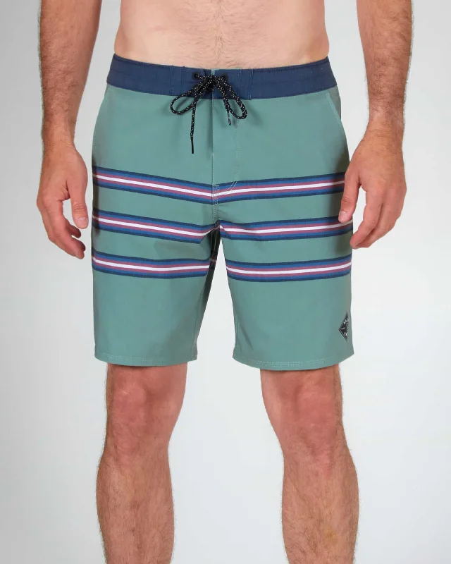 stretchy bike denim shorts -Shorebreak Boardshort - Vintage Military