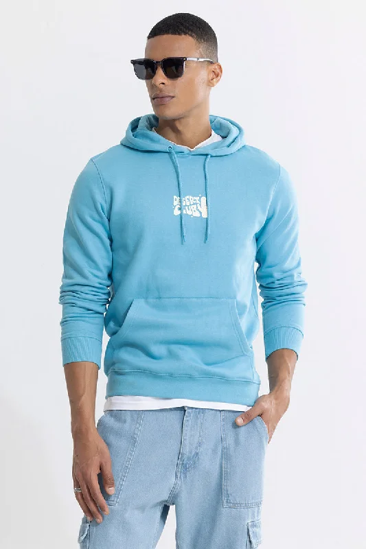 Heavy Cotton Hoodie -Desert Club Blue Hoodie