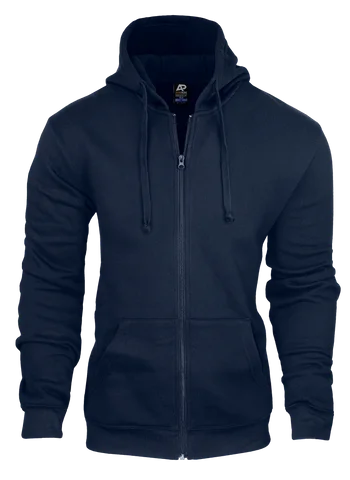 Thin Hoodie -1528 Aussie Pacific Queenscliff Zip Mens Hoodies