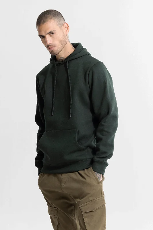 Heavy Duty Hoodie -Glinter Olive Hoodie