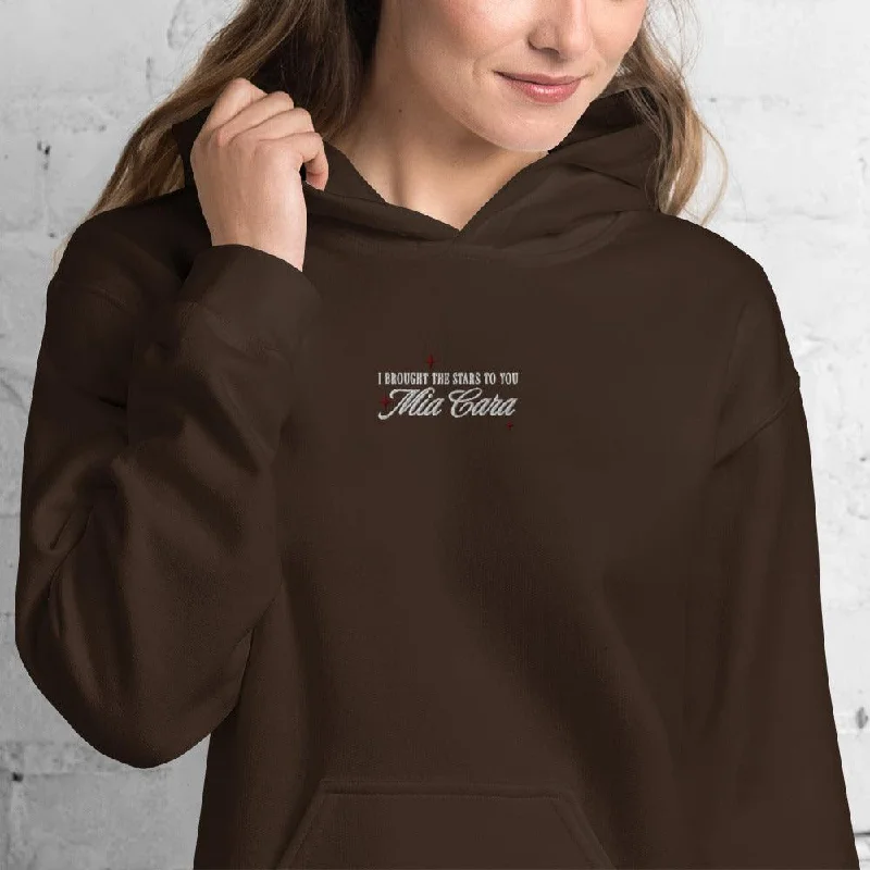 Cool Hoodie -Mia Cara King of Wrath Embroidered Hoodie