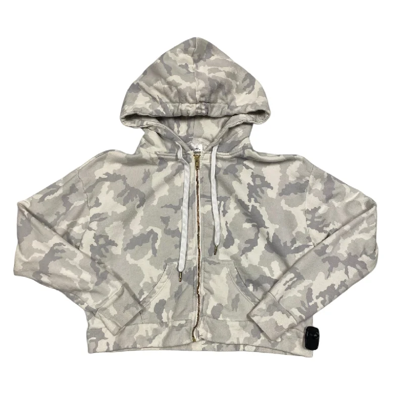 Cheer Sweatshirt -Sweatshirt Hoodie By the label In Camouflage Print, Size: Xs