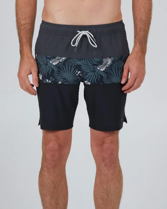 warm insulated athletic shorts -Beacons 2 Elastic Boardshort - Charcoal