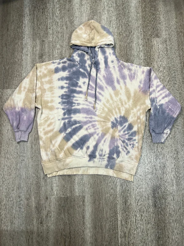 Forever Sweatshirt -Sweatshirt Hoodie By American Eagle In Tie Dye Print, Size: S