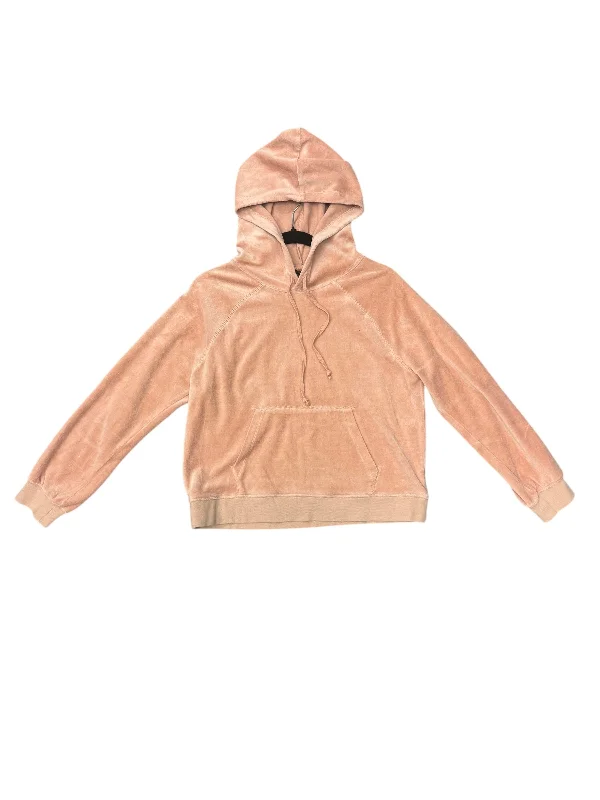 Holiday Sweatshirt -Sweatshirt Hoodie By J. Crew In Peach, Size: S