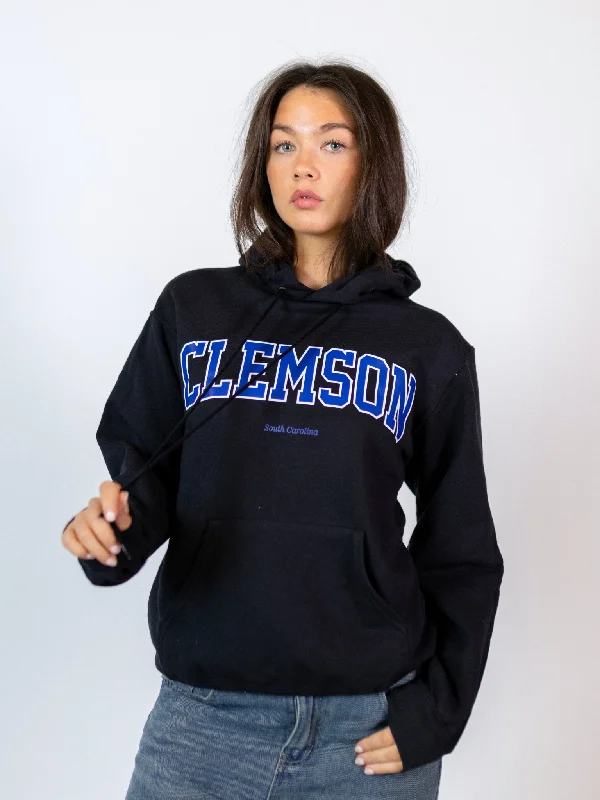 Artisan Hoodie -CLEMSON HOODIE - SORT