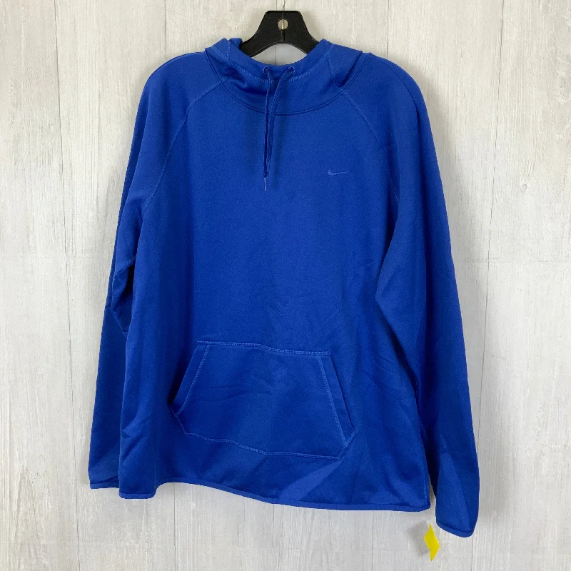 Pink Sweatshirt -Athletic Sweatshirt Hoodie By Nike In Blue, Size: Xl