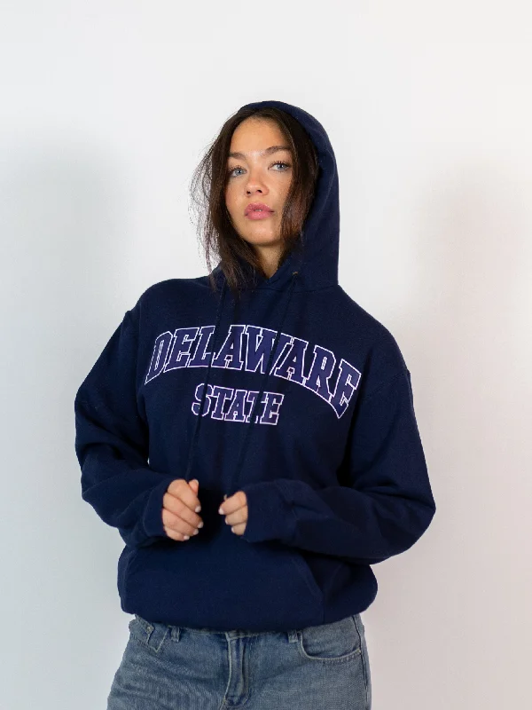 Skater Hoodie -DELAWARE HOODIE - NAVY