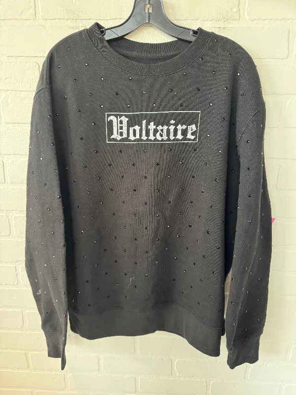 Dance Sweatshirt -Sweatshirt Crewneck By Zadig And Voltaire In Black, Size: L