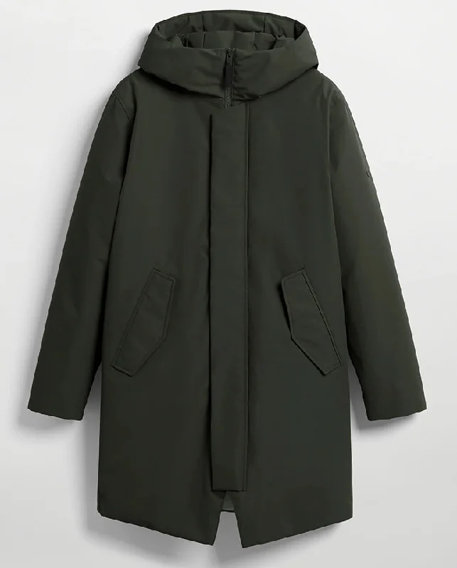 Printed Jacket -Gunter Coat Shelter Green