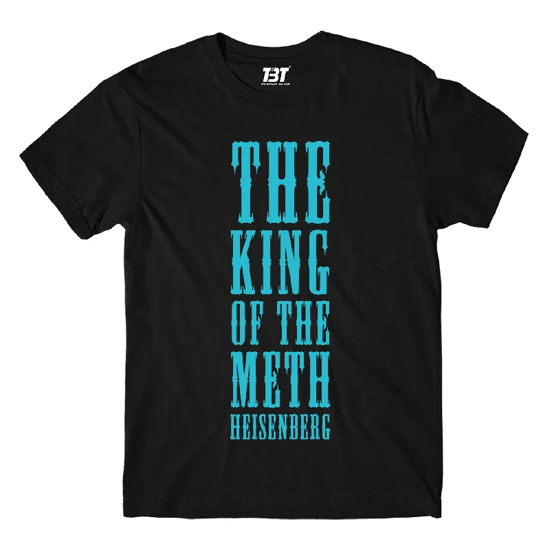 funny graphic t-shirts -Breaking Bad T shirt - The King Of The Blue Crystal