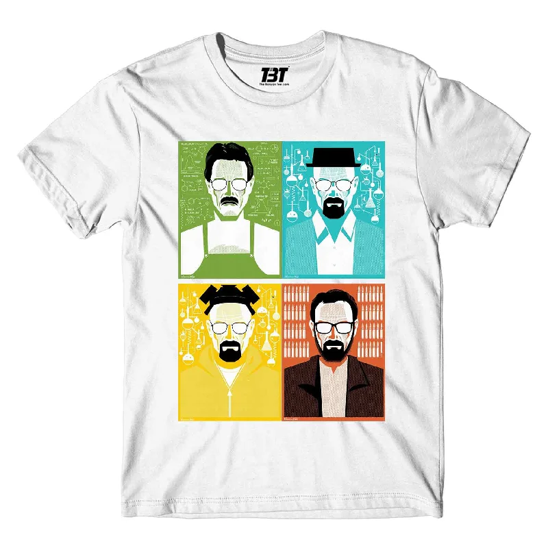 cotton t-shirts for summer -Breaking Bad T shirt - Walter Phases