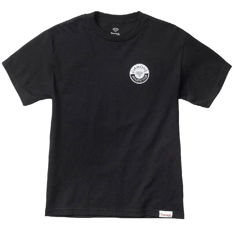 cool design t-shirts -Diamond Supply Co Athletic Club T-shirt Black