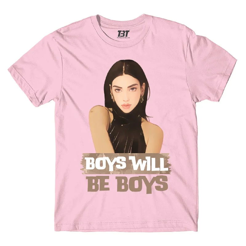 geek culture t-shirts -Dua Lipa T shirt - Boys Will Be Boys