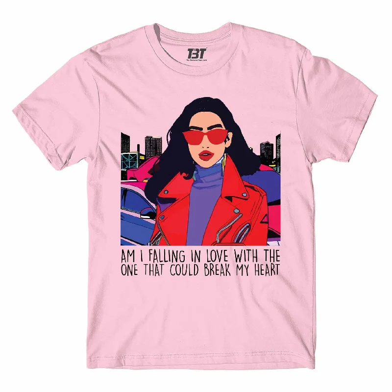 bright slogan t-shirts -Dua Lipa T shirt - Break My Heart