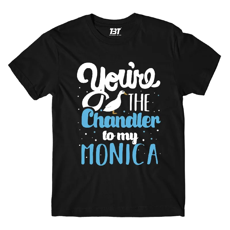 retro t-shirts 80s style -Friends T shirt - Chandler To My Monica