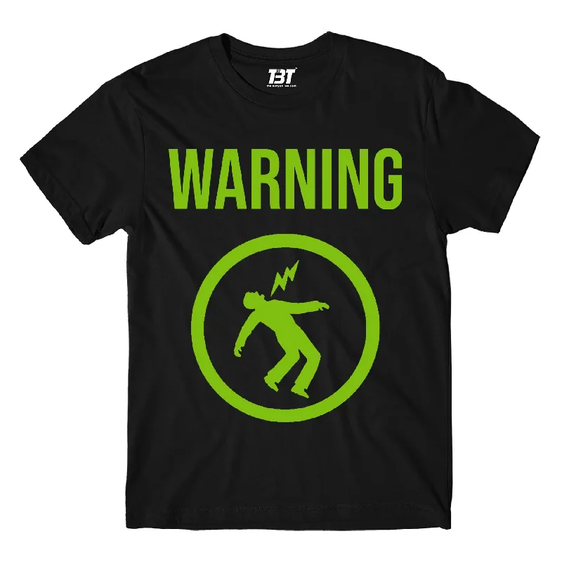 workout art t-shirts -Green Day T shirt - Warning